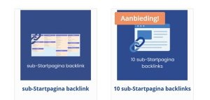 startpagina backlinks